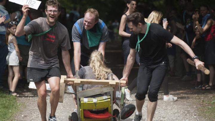 Mållinjen ved Oak City rally