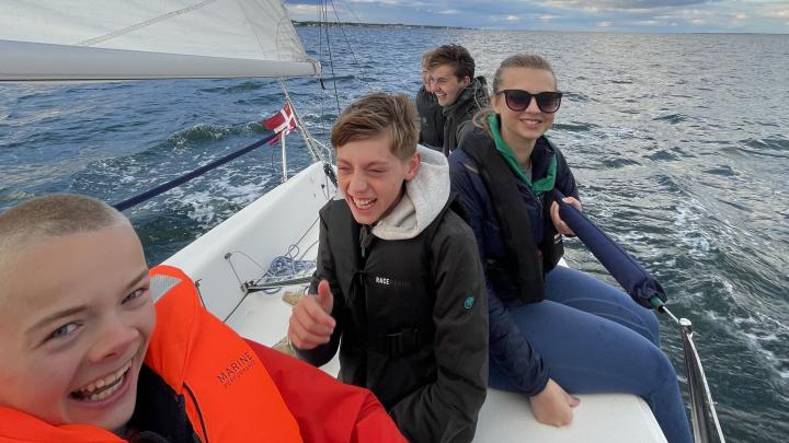 Efterårs sejltur i Øresund 